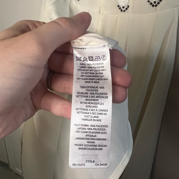 French Connection Beaded Fit and Flare Dress - Picture 11 of 12